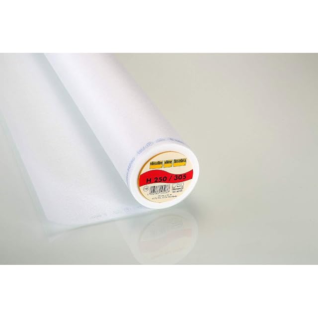 Vlieseline H250 white fusible interfacing on the roll